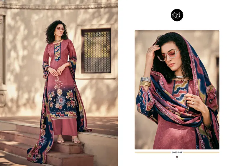 Belliza Raazi Cotton Digital Printed Dress Material Collection